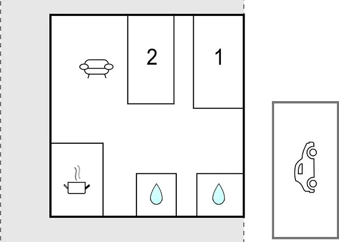 2 Bedroom Beautiful In סטרסה